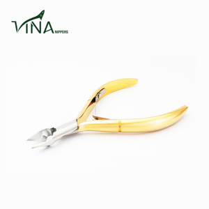 Coupe-ongles en acier au carbone plaqué or VNN-999-GC lame de coupe durable de haute qualité pour ongles et ongles Vina Vietnam - Product Image 6
