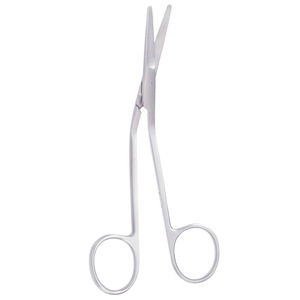 Ciseaux chirurgicaux angulaires Fomon de meilleure qualité Finition Dall Ciseaux de chirurgie à lame tranchante droite de 5.5 pouces - Product Image 5
