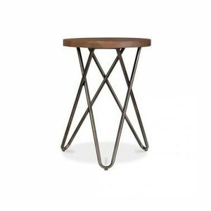 Nhật Bản 30 Inch Cao Trong Nhà Và Ngoài Trời Stackable Backless Đầy Màu Sắc Màu Đen Sắt Kim Loại Thanh Phân - Product Image 2