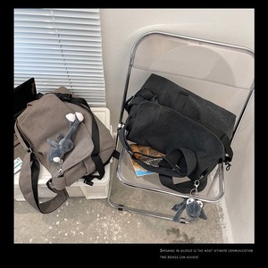 <b>Men</b> Shoulder <b>Messenger</b> <b>Bag</b> Casual Large Capacity Crossbody <b>Bag</b> Canvas Vintage Style School Work Travel Daily Use - Product Image 3