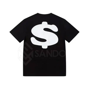 Verano moda desgaste Color sólido Puff impreso camisetas 100% algodón Pakistán hecho suelto ajuste impreso 100% algodón camiseta para hombres - Product Image 2