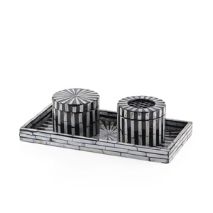 Mejor opción Nuevo diseño Madre de perla Inlay Mubkhar Quemador de incienso Juego de caja de regalo de lujo para Ramadán y Eid - Product Image 6