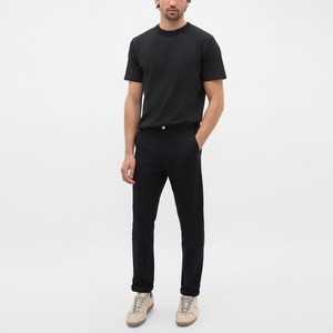 Nueva llegada, camisetas al por mayor de alta calidad, diseño impreso, 100% algodón, camisetas con logotipo personalizado, camisetas negras para hombre - Product Image 4