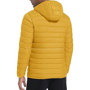 Packable Lightweight <b>Mens</b> Puffer <b>Jacket</b> Hood Quilted Insulated <b>Jacket</b> for <b>Casual</b> and Sportswear Custom Branding Factory - Product Image 2