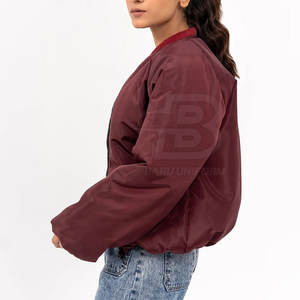 Vestes de bombardier à bas prix Street Wear Vestes d'hiver de bombardier pour femmes de haute qualité fabriquées au Pakistan - Product Image 5