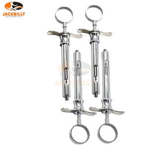 JACKBILLY Premium 1,8 mL aspirantes jeringas dentales de acero inoxidable un anillo reposapiés para dedos instrumentos médicos dentales de alta calidad - Product Image 4