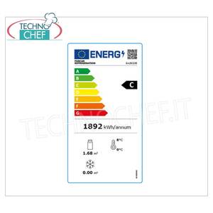 Technochef LSC235 Réfrigérateur Commercial à Porte Unique Ventilée de 235 Litres Classe C pour Présentation de Boissons à Température Contrôlée - Product Image 1