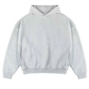 OEM Wholesale Heavyweight Oversized <b>Hoodie</b> for <b>Men</b> | Hip Hop Streetwear 100% Cotton Fleece Blank <b>Hoodie</b> with Custom Logo - Product Image 5