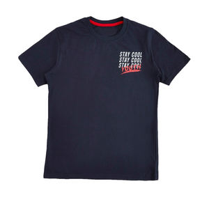 T-shirts décontractés pour enfants en coton imprimés sur mesure 100% coton tricoté col en O t-shirts de sérigraphie pour garçons manches courtes OEM - Product Image 1