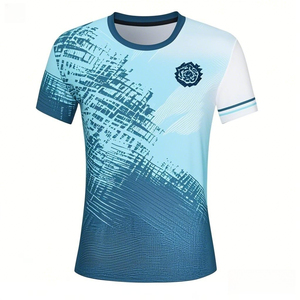 Nuovo arrivo Unisex <span class=keywords><strong>Tennis</strong></span> e Badminton da uomo uniforme da <span class=keywords><strong>tennis</strong></span> abbigliamento sportivo uniformi comode per gli uomini personalizzabili nome della squadra - Product Image 1