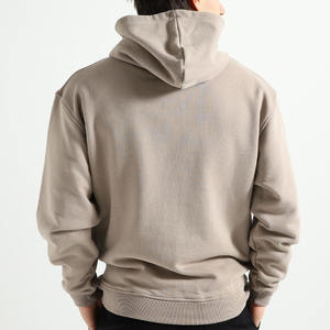 เสื้อกันหนาวมีฮู้ดสำหรับผู้ชายเสื้อกันหนาวมีฮู้ดแนวสตรีทของผู้ชายโลโก้ตามสั่ง - Product Image 3