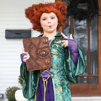Hocus Pocus livre de sorts Halloween décor livre d'ombres livre de sorts avec serrure sorcière décor effrayant cadeaux et décorations 8x6