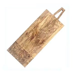 Planche à découper décorative faite à la main blocs à découper en bois sans danger pour les aliments cuisine maison hôtel restauration utilisation - Product Image 6