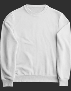 Sweat-shirt à manches longues décontracté pour hommes 100% coton tissu éponge saison d'hiver motif solide lavage enzymatique et lavage acide brodé - Product Image 5