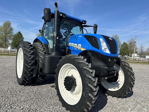 Tracteur d'occasion NEW HOL LAND T7.230 2019, 225 ch, 4 roues motrices, bleu - Product Image 5