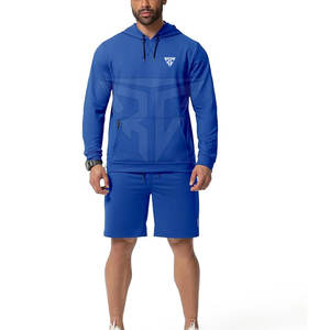 ชุดเสื้อฮู้ดลำลองสำหรับผู้ชายขนาดพลัสไซส์ชุดแฟชั่นฤดูหนาวดีไซน์ล่าสุด - Product Image 6