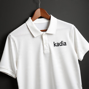 Camisetas polo blancas al por mayor para hombre, de alta calidad, 100% algodón, con logotipo bordado, manga corta, camisetas polo para mujer con cierre de botones - Product Image 4
