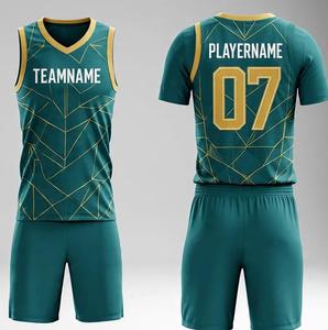 Uniformes de Baloncesto Personalizados para Hombre, 100% Poliéster, Secado Rápido, Tallas Grandes, Ropa de Baloncesto Transpirable, Fabricante Mayorista - Product Image 2