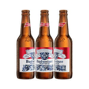 Bouteilles de bière Budweiser 330 ml en configurations de palettes mixtes avec variante sans alcool pour commandes en gros variées à l'échelle mondiale - Product Image 4