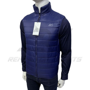 แจ็กเก็ตทรงปักเป้าผู้ชายสไตล์แฟชั่นแจ็กเก็ตแขนกุด - Product Image 2