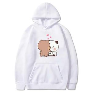 Sudadera con capucha unisex con estampado de té de burbujas, sudadera femenina Kawaii con mangas largas sueltas, ropa de invierno de moda Harajuku - Product Image 3