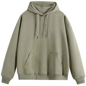 Sudadera con Capucha de Manga Larga de Algodón para Hombre, con Cierre y Logotipo Personalizado, de Alta Calidad, Nueva Colección 2025, Venta al Por Mayor, Servicio OEM - Product Image 5