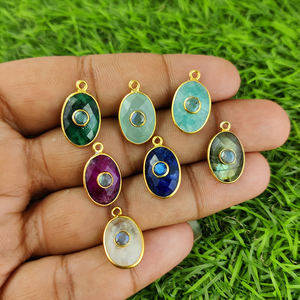 Rubis avec pendentif en pierre Labradorite - Product Image 2