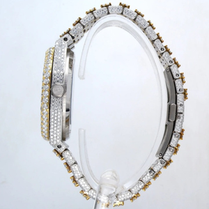 นาฬิกาเพชรโมอิสแบบหรูหราสำหรับปธน. VVS โครงกระดูกทดสอบเพชร - Product Image 5