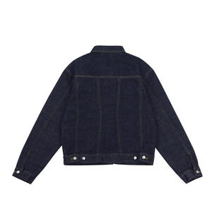 Nueva chaqueta vaquera de algodón para hombre, fábrica informal al por mayor, marca de alta calidad, Otoño, ajustada, moda, Chaquetas vaqueras clásicas para hombre - Product Image 2