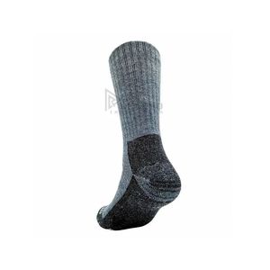 Trendy Men's <b>Thick</b> Anti-Bacterial Jacquard Knitted Cotton Blend Comfortable Breathable Ankle <b>Socks</b> for <b>Winter</b> Daily Casual Wear - Product Image 3