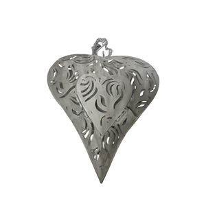 Vente chaude Fer Métal Suspendu Coeur Mur Ornement Décoratif pour La Maison Vacances Décoration De Noël À La Main En Vrac - Product Image 1