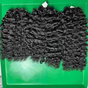 Paquetes de pelo rizado birmano crudo vietnamita original, extensiones de cabello virgen natural sin caída de alta calidad - Product Image 2