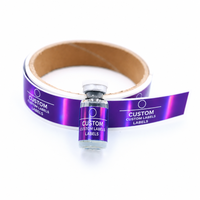 Étiquettes pour flacons en vinyle résistantes au froid, adhésives à basse température, pour flacons cosmétiques 3ml 5ml 10ml, autocollants étanches en rouleau – Fournisseur