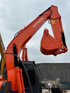 מחפרון משומש היטאצ'י ZX120, 12 טון, ציוד בנייה, מנוע קומטסו, תחזוקה קלה, מוכן למשלוח - Product Image 5