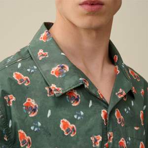 Chemises pour hommes entièrement imprimées, élégantes et à la mode-Imprimés graphiques uniques, parfaits pour les tenues décontractées et de fête - Product Image 5