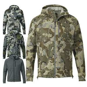 Chaqueta de caza transpirable para hombre de alta calidad, chaqueta softshell para caza, chaqueta de caza con camuflaje personalizado. - Product Image 6