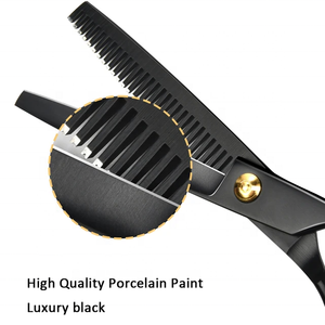 Juego de corte de pelo OEM aceptable de gran oferta para salón, tijera de pelo profesional para barbería, juego de tijeras de corte de maquinilla de afeitar - Product Image 5