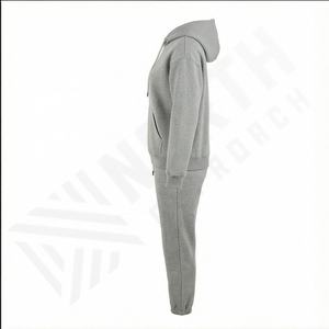 Ensemble de survêtement 2 pièces personnalisé pour femme 2025 – Sweat à cordon et pantalon large – Tenue de détente brodée - Product Image 3