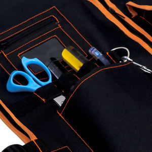 Chaleco táctico de seguridad reflectante para ejercicio al aire libre de alta visibilidad, chaleco de tráfico de bolsillo multifuncional, chaleco de seguridad con logotipo - Product Image 5