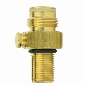 <b>Paintball</b> Pin Valve Brass OEM Replacement for CO2 Tank - Product Image 1