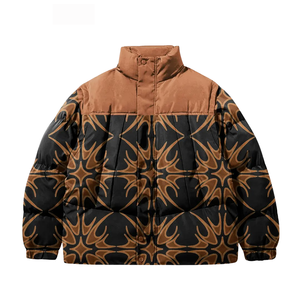 Hommes Puffer bulle veste hiver chaud surdimensionné Streetwear manteau épais matelassé survêtement décontracté mode Hip Hop Style - Product Image 6