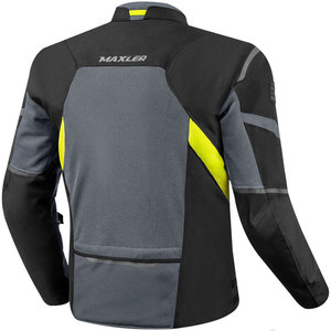 Blouson de moto d'été pour homme homologué CE, respirant avec empiècements en mesh, design imprimé, coupe-vent, doublure imperméable amovible - Product Image 2