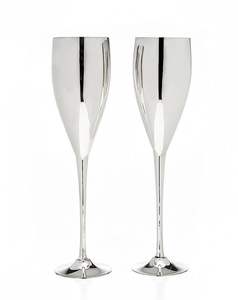 Tasses à vin rouge de luxe en acier inoxydable à double paroi Crafted Treasures, incassables, faites à la main, capacité de 550 ml, pour mariage et fête - Product Image 2