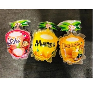 Ready To Ship Common ROUND SHAPE POUCH LITCHI FLAVORS 100 ML Custom Printed Pouch for sale direct factory sale - Product Image 2