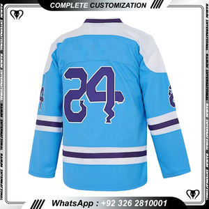 批发空白曲棍球运动衫升华印花设计彩色定制曲棍球运动衫 - Product Image 3