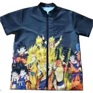 Màu Đỏ Cổ Điển Cắt Tóc Dây Kéo Áo Khoác Với Barber Cực Logo Và Tùy Chỉnh Tên Thêu Chất Lượng Cao Mang Nhãn Hiệu Cắt Tóc Smocks/Áo Khoác - Product Image 4