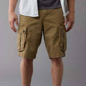 กางเกงคาร์โก้ผู้ชายผ้าฝ้าย100% ใหม่ฤดูใบไม้ผลิฤดูร้อนลำลองชายหาดยิมวิ่งแฟชั่น - Product Image 4