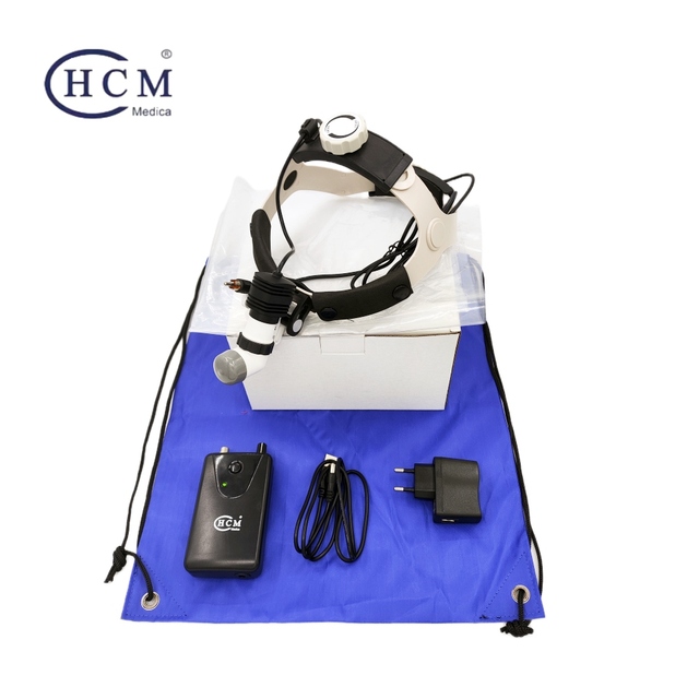 Plastic Surgery Equipment Medical Surgical Led Headlight with Wired Battery Box