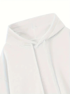 Sudadera con capucha de lana XS de calidad premium para hombre, ropa de invierno ligera de nuevo estilo con estampado básico, mezcla de algodón - Product Image 2
