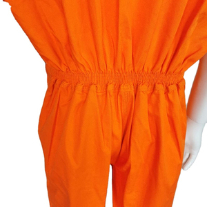 Overol de Trabajo de Lona de Algodón Naranja para Hombre, Transpirable, con Certificación CE, de Alta Calidad y en Oferta - Product Image 4